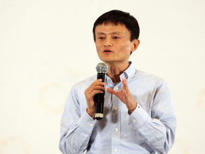 阿里巴巴集團(tuán)董事局主席馬云(來源:新浪財(cái)經(jīng) 陳鑫 攝)